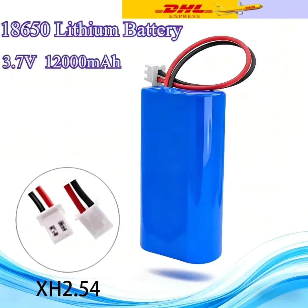 

Аккумуляторная батарея высокой емкости 12000 мАч, 3,7 В для светодиодных фонарей, электроинструментов, игрушек, оборудования для безопасности, Bluetooth-колонок, мониторов