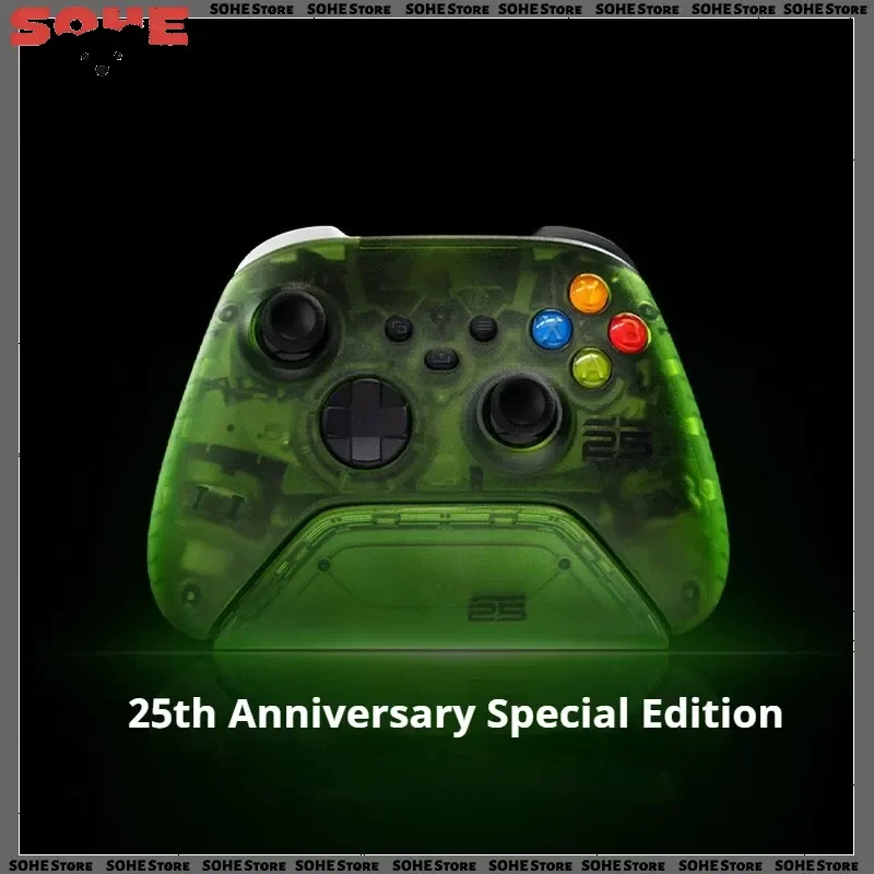 manette-sans-fil-x25-edition-speciale-translucide-vert-og-manette-limitee-pour-xbox-series-x-accessoires-de-jeu-sans-fil-pour-pc