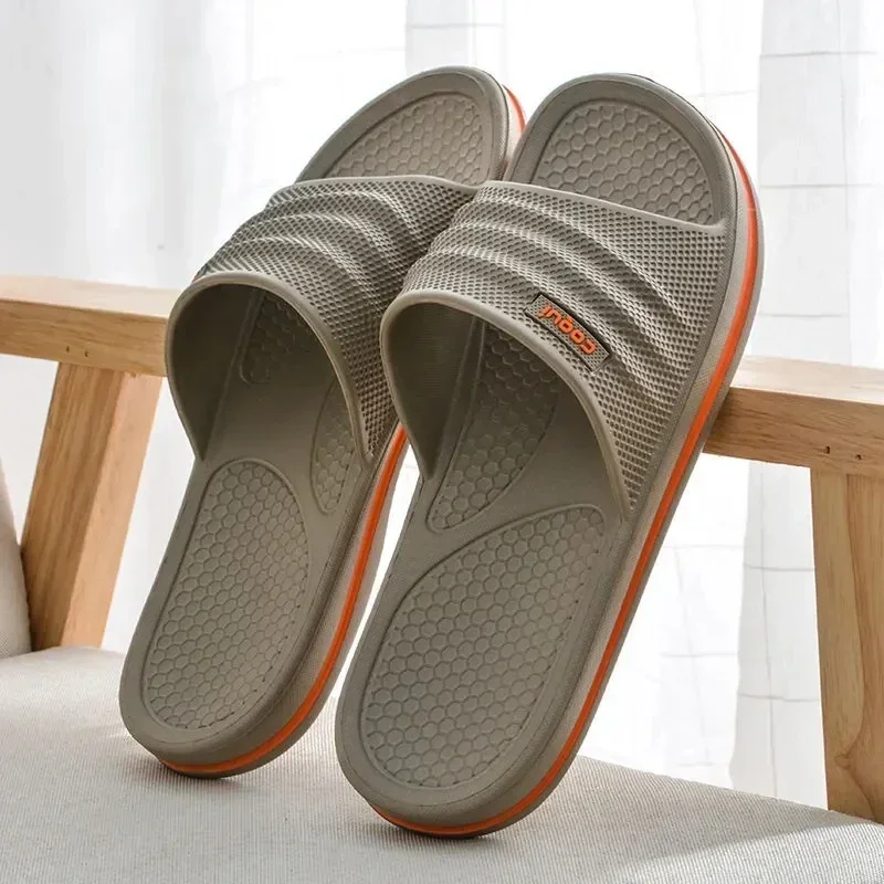 Men's Slippers Eva For Man Slippers Home Summer Slippers Indoor Bathroom Hotel Anti Slip Soft Comfortable Non-Slip Bathroom