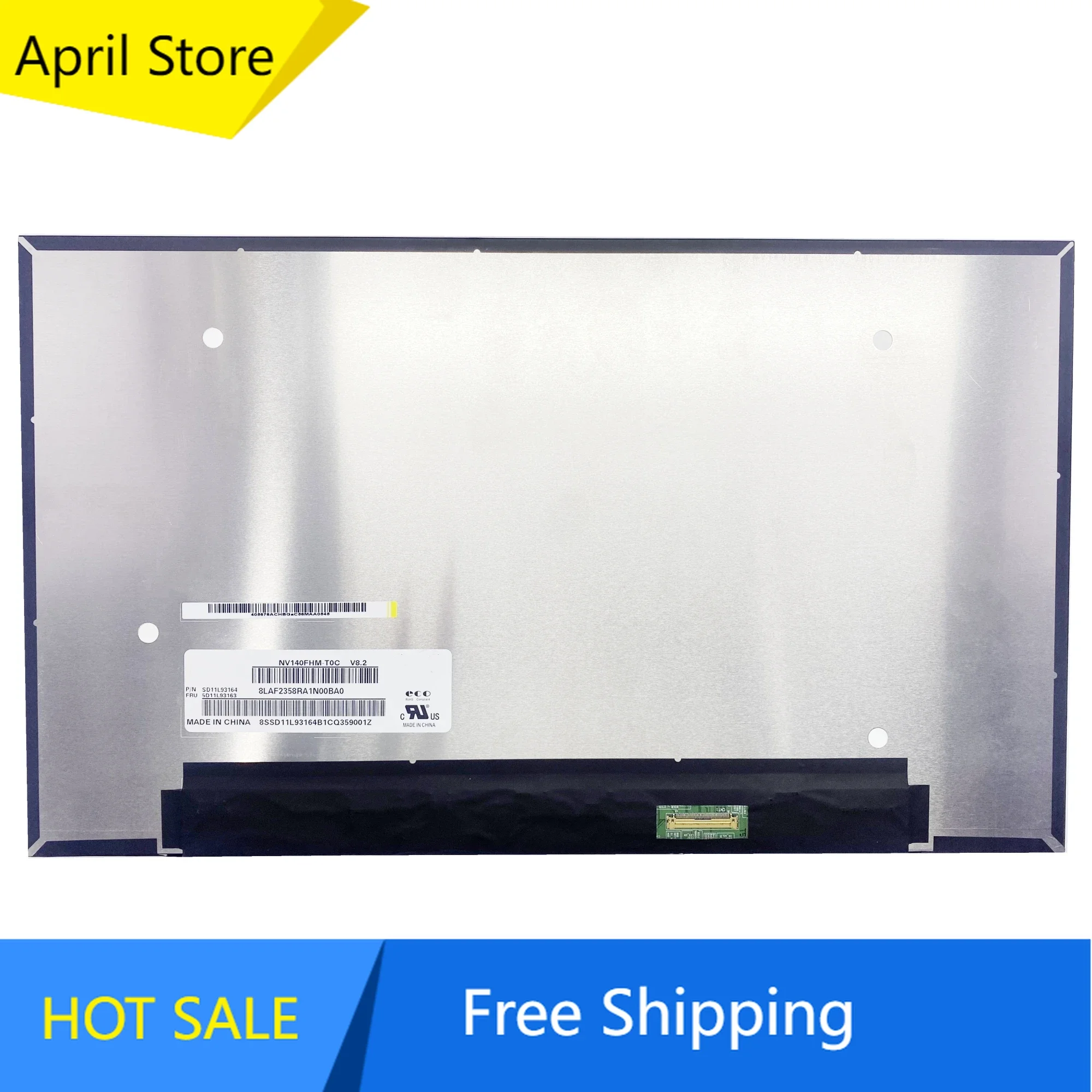 

NV140FHM-T0C V8.2 14.0'' Laptop LCD Touch Screen Display Panel 1920*1080 EDP 40 Pins