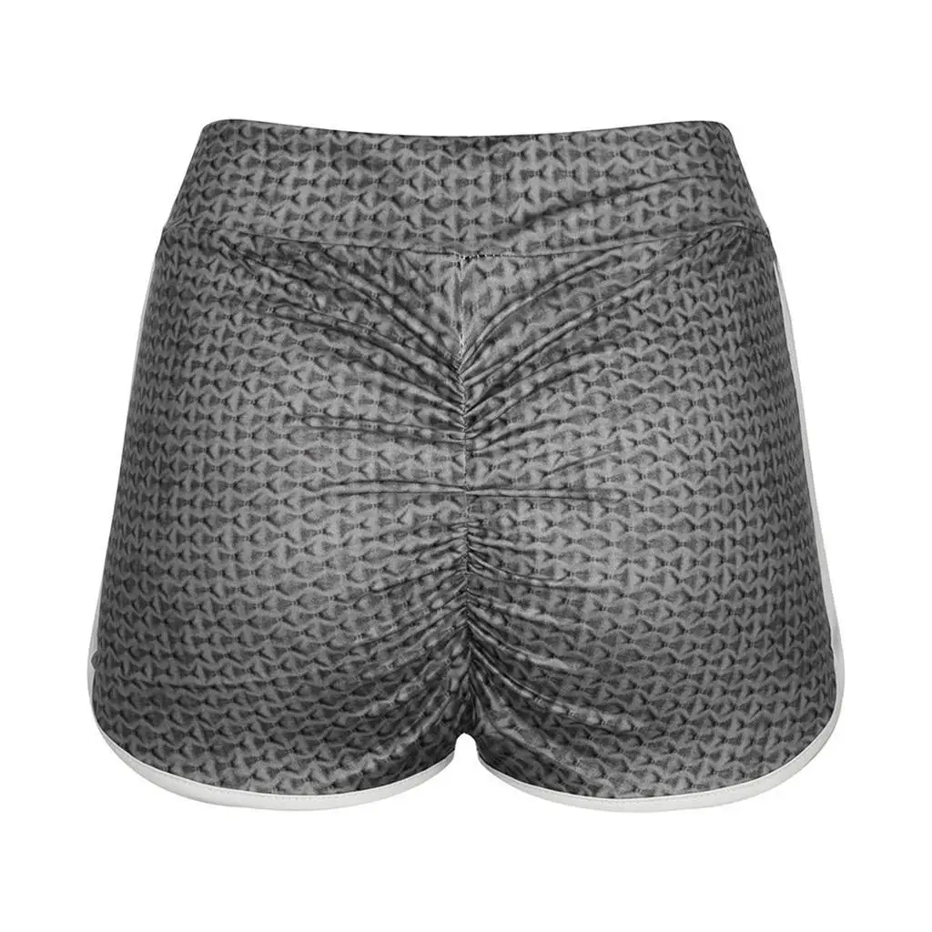 Workout Booty Shorts für Damen Scrunch Butt Lifting Yoga Kurze Leggings Kompressions-Laufshorts Fahrradshorts Fitness