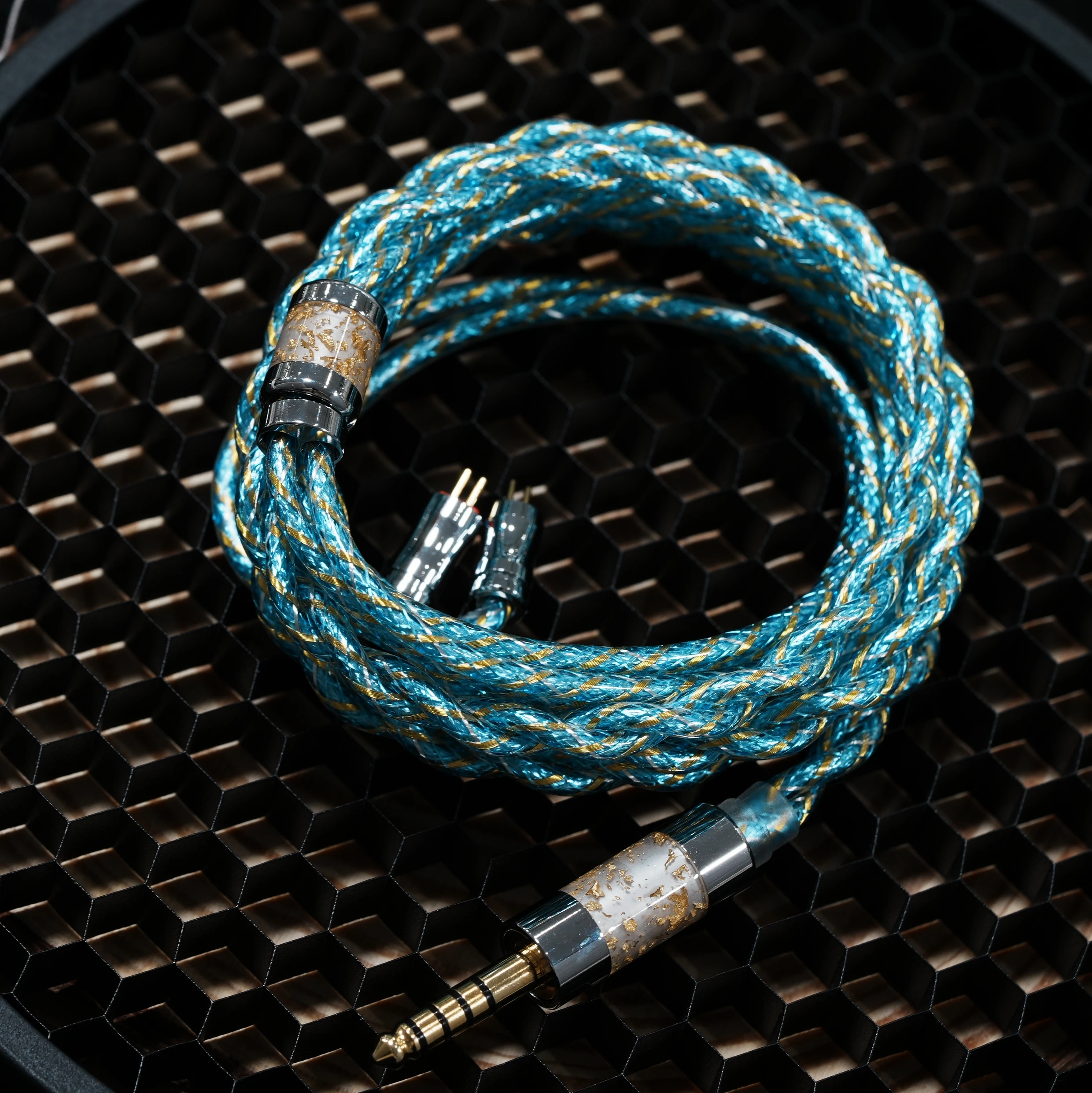 Cable de actualización para auriculares HIFI ivipQ-569, con 0.78 2PIN/MMCX/doble 3.5mm, para JUZEAR x Z MOONDROP CHU II Fiio JT1
