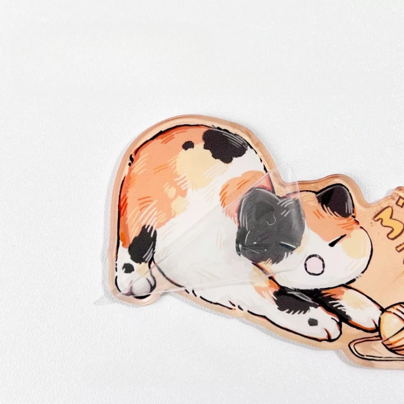 Clip universale per telefono Simpatico cartone animato modello gatto Tracolla a tracolla Tracolla lunga Tracolla appesa Cordino per cellulare