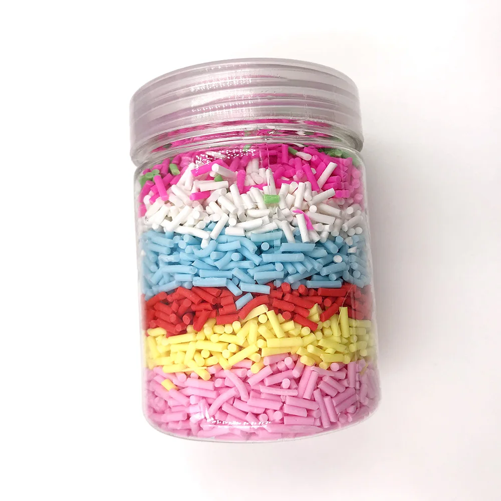 Mixed Crystal Beads Hot Clay Sprinkles for Crafts Rhinestone Fruits Polymer Slices DIY Slime Filler Shaker Cards Accessories