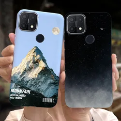 For OPPO A15 A15S Phone Case Stylish Candy Color Soft Silicone TPU Back Cover For Oppo A15 A 15 15s CPH2179 CPH2185