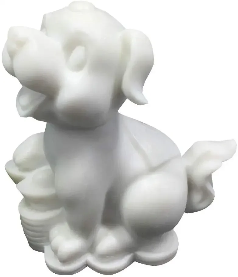 100% White Natural Marble Chinese Zodiac Cute Dog Dragon Horse Statues for Home and Office Home Decor Objects Decoration