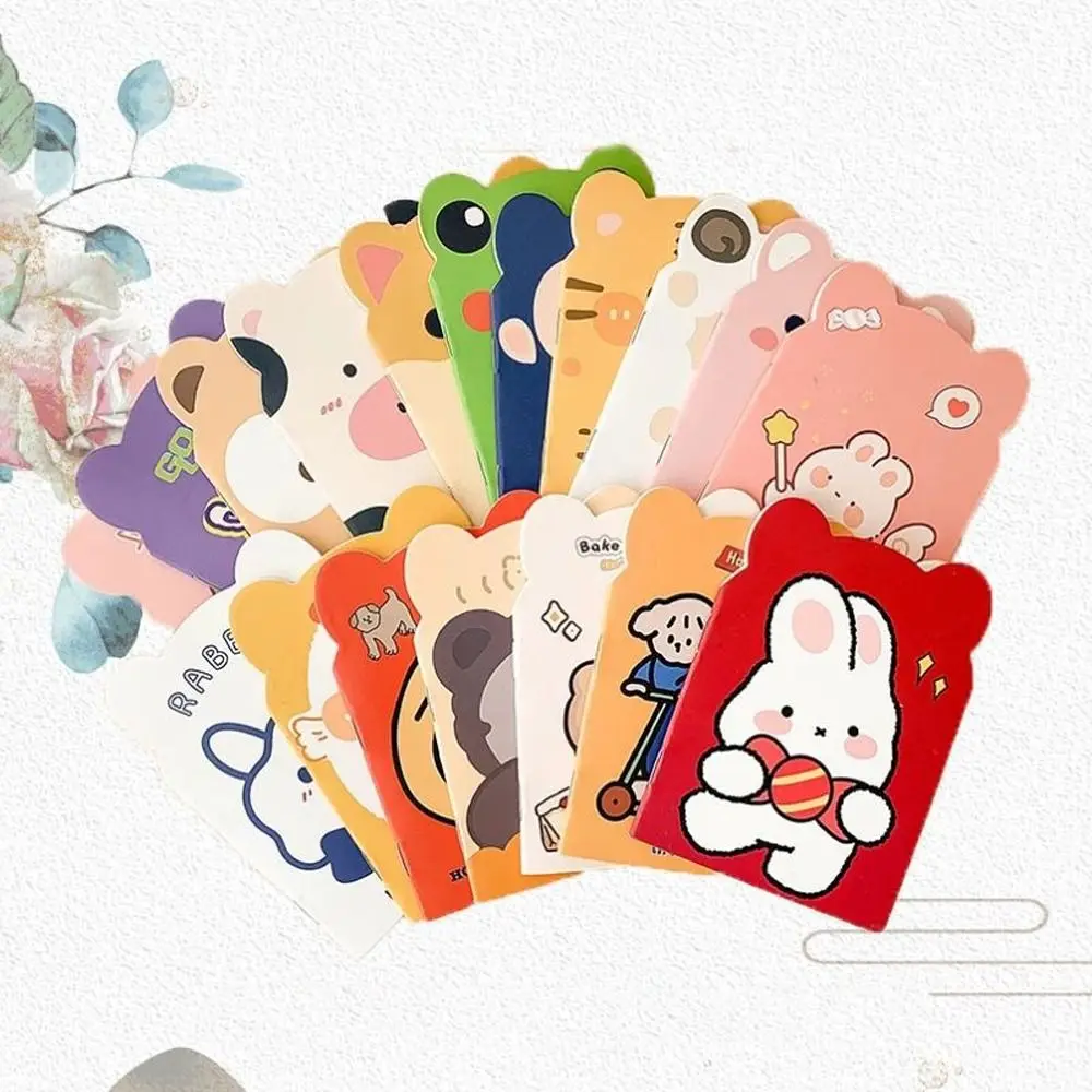 

10pcs/pack Prize Notebooks Kawaii Notebook Lined Paper Bear Ear Mini Notepad Diary Cute Cartoon NoteBook Children