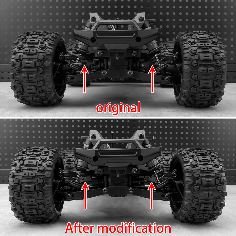 AXSPEED Metal /Rear CVD Driveshaft Assembly With Drive Cup For 1/16 T-raxxas Mini Maxx RC Car Upgrade Parts
