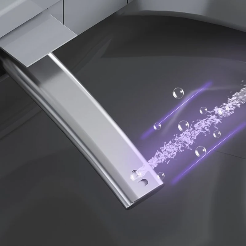 Picture 6: Intelligent Floor-Mounted Smart Toilet with Remote Control Heated Seat Automatic Siphon Jet Flushing