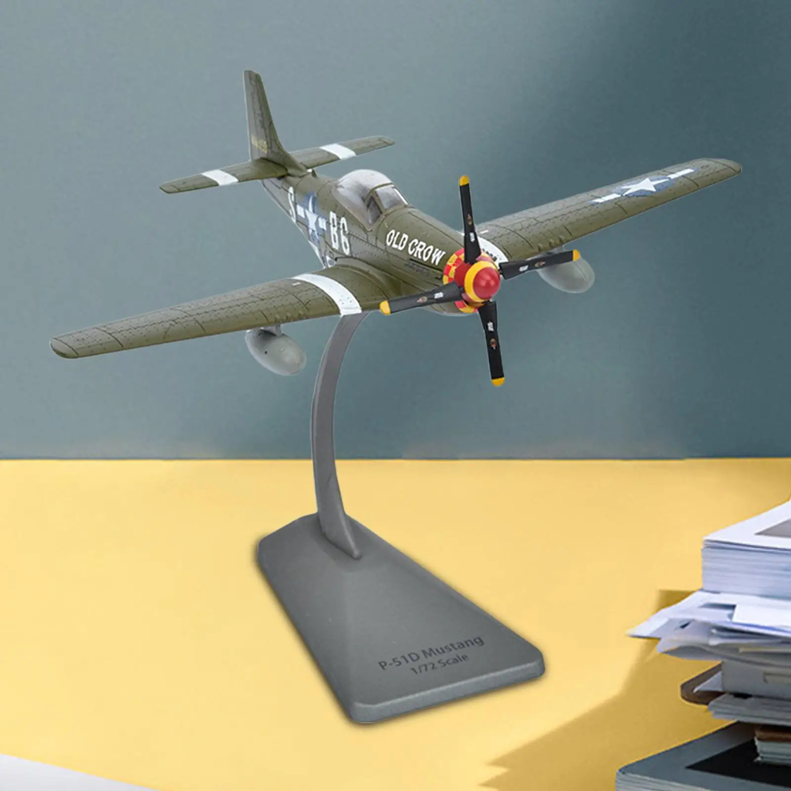 P51b航空シミュレーション航空機モデル、プロ航空、1:72