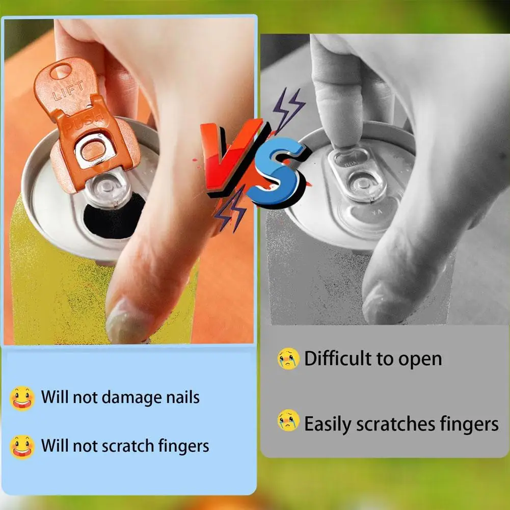 6/12 قطعة فتاحات علب قابلة لإعادة الاستخدام المشروبات الصودا البيرة حماة يمكن الغبار والحشرات برهان معدات التخييم اكسسوارات المطبخ