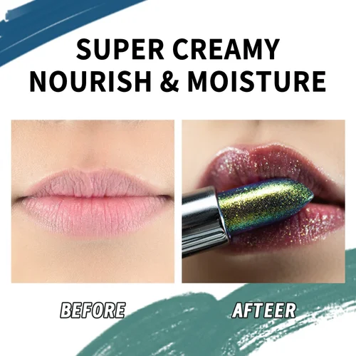 Imagen 2 del producto CHARMACY 6 colores Magicolor star brillo lápiz labial cambio de PH colores brillo de labios nutre humedad maquillaje de labios profesional