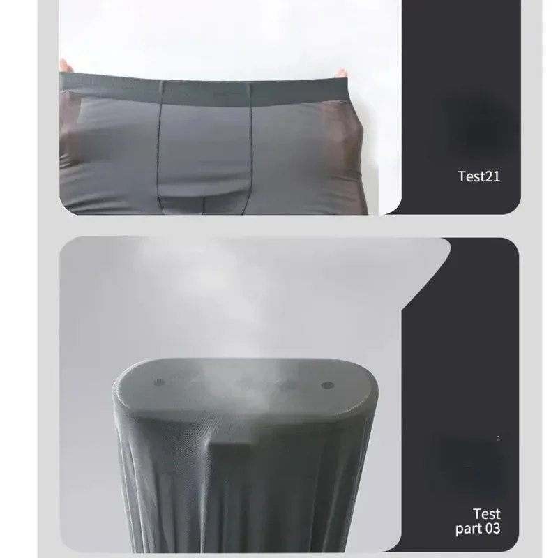 Sexy Men Summer Ultra-thin Sheer Fitness Leggings Plus Size Tight See Through Elastic Sport Pants Fitness Jogger Sex Game Cool