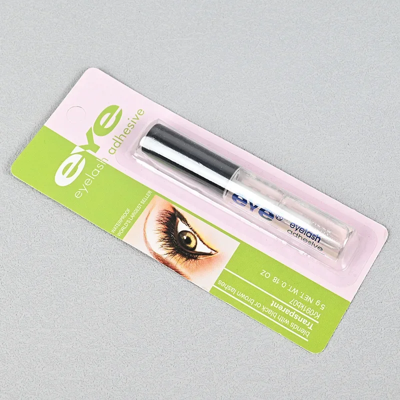 5g 방수 오래 지속되는 속눈썹 접착제 투명 라텍스 프리 셀프 접착 글루 인조 속눈썹 연장용
