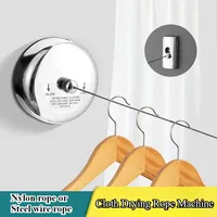 RV Cloth Drying Rope Machine 304 Stainless Steel Telescopic Clothes Drying Rope Campervan Motorhome Outdoor Home