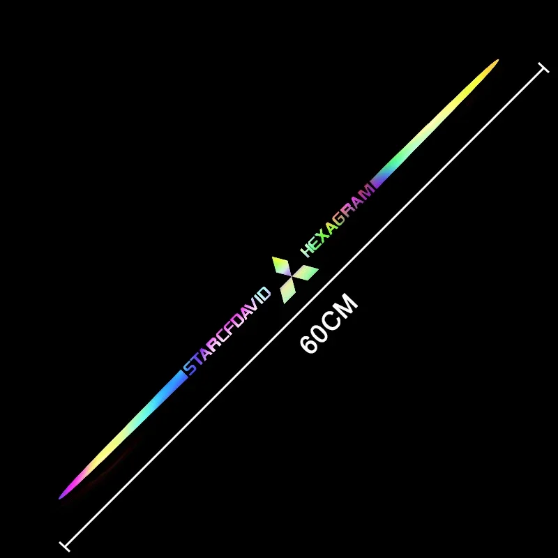 

3D Laser Colorful Exterior Body Decal Car Accessories for Mitsubishi Outlander Sport Triton Mirage Ralliart Galant