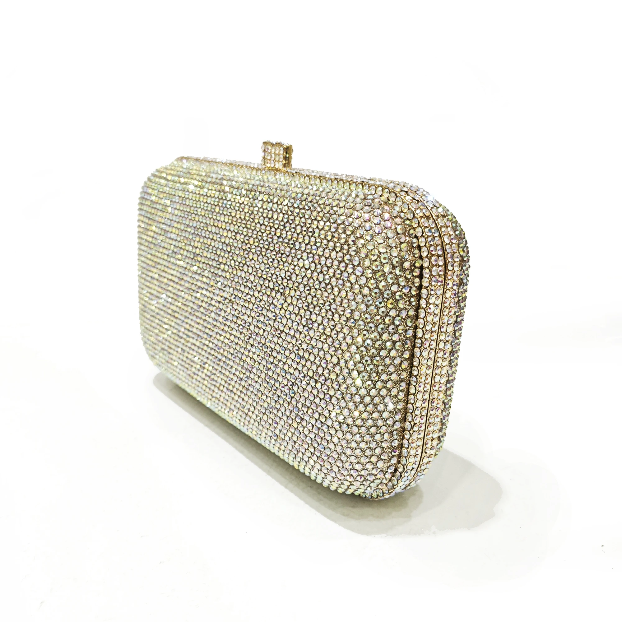 AB Rhinestone Women Clutch Wedding Purse Sparkling Crystal Clutch Diamond Girl Lady Prom Clutches  Party Dinner Purses Prom Bags