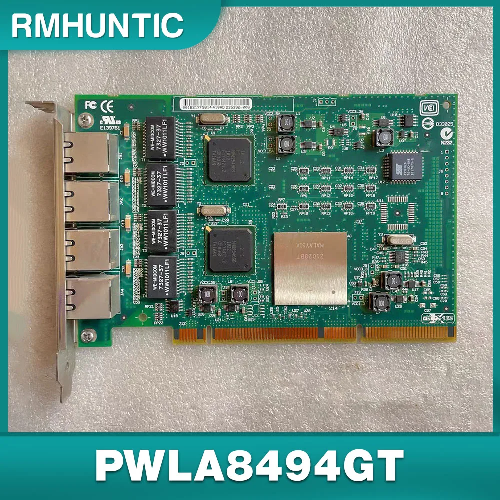

PWLA8494GT four port network card 64 bit PCI-X