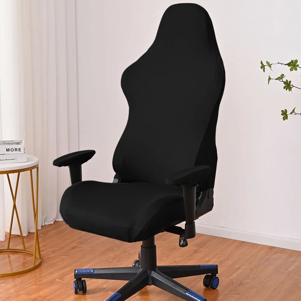 

1Set Gaming Chair Cover Stretch Elastic Computer Game Chair Slipcover Seat Back Armrest Protector Stretchable Protector