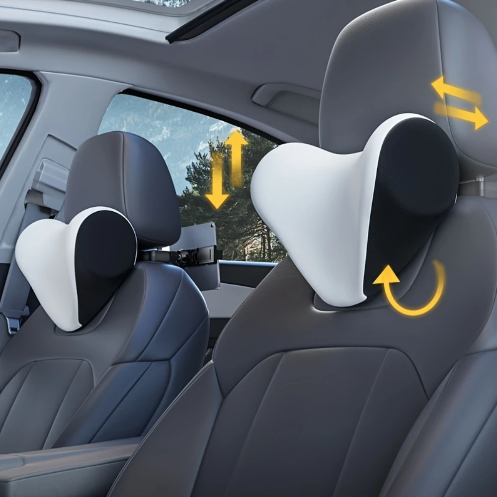 Meistverkauftes Auto-Kopfstützenkissen mit Handy- und iPad-Halterung Auto-Sitzkopfstützen-Schlafkissen Nackenstütze