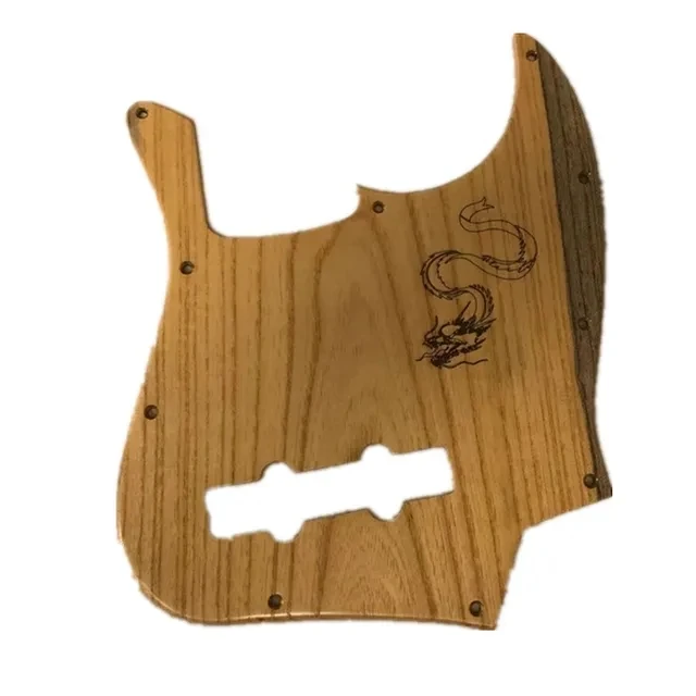 10 Holes 4 String  Advanced  JB Jazz Bass Solid wood Guitar SSH Pickguard Pick Guard Scratch Plate parts