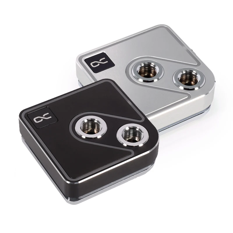Imagem -01 - Alphecool-cpu Water Block Compatível com Amd Am4am5 Intel Lga 1700 Cooler Niquelado Cobre Preto Prata Core 5v Aurora