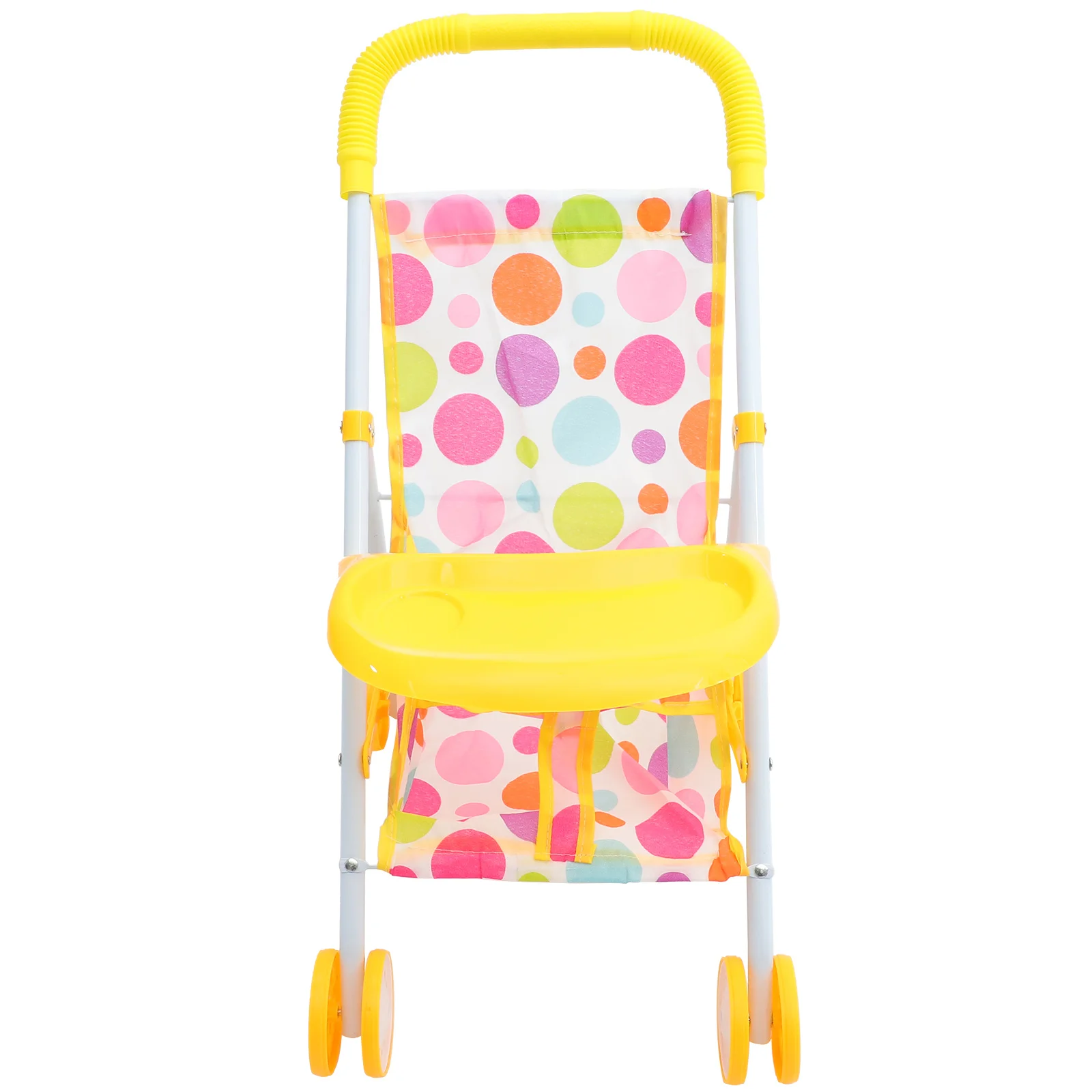 รถเข็นเด็กน้ำหนักเบา ขนาดกะทัดรัด แบบจำลองรถเข็นเคลื่อนที่ได้ สำหรับเล่นสมมติการเดินทาง อุปกรณ์เสริมรถเข็นเด็กขนาดเล็ก