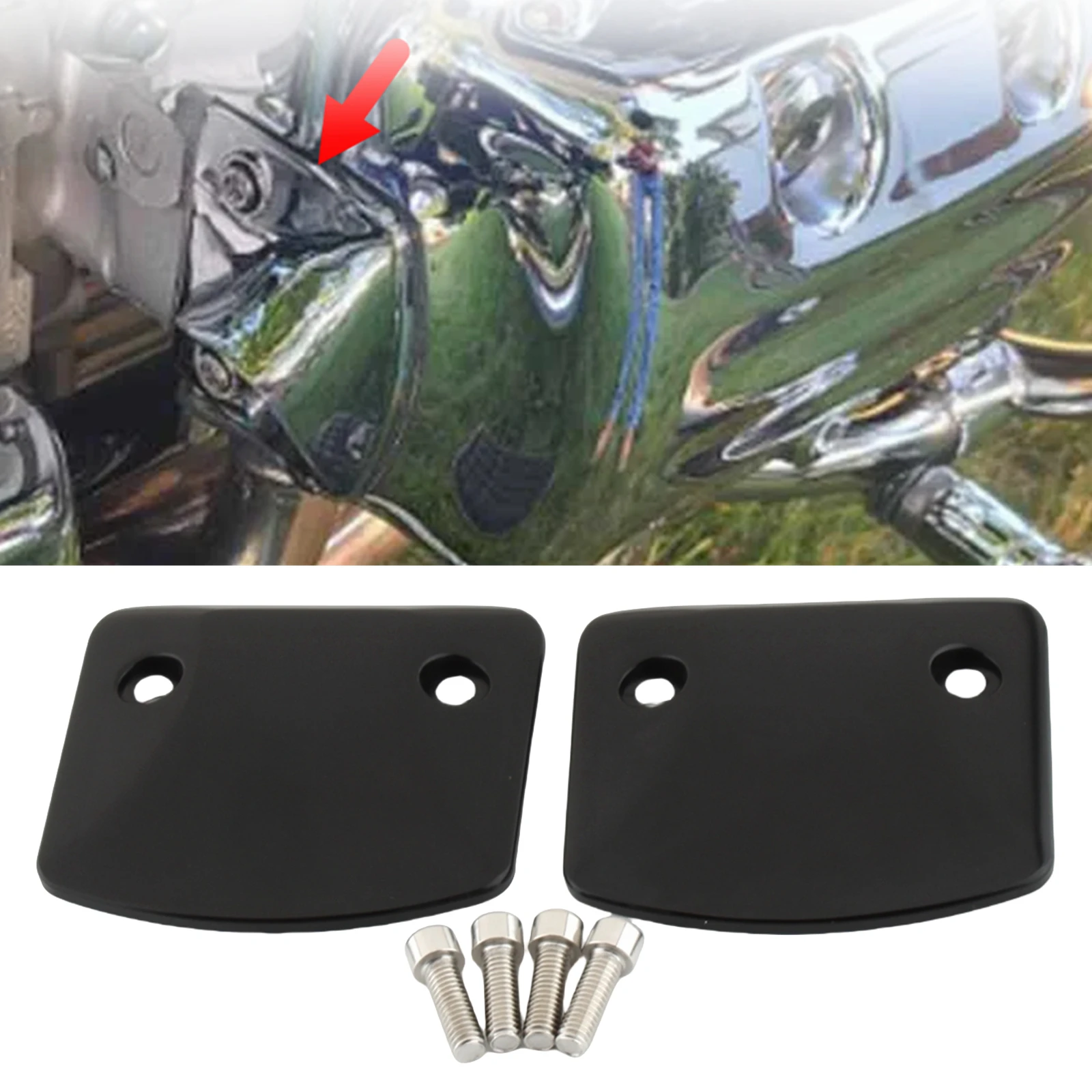 

Motorcycle Engine Camshaft End Cover Cap For Honda Goldwing GL1500 1988-2000 Valkyrie 1500 1997-2003