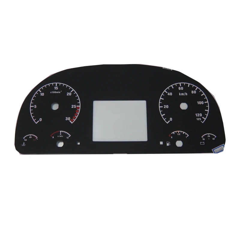 NEW DESIGN CUSTOM SILK SCREEN PRINTING 2D DASHBOARD DIAL AND CUSTOM 2D SPEEDOMETER TACHOMETER FOR CARS