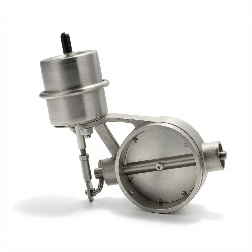 Car Exhaust Cutout Valve 304 Stainless Steel Air Vacuum Pump Control 2.0 2.35 2.5 2. 75 3.0 Sounds Change Modification Accessory