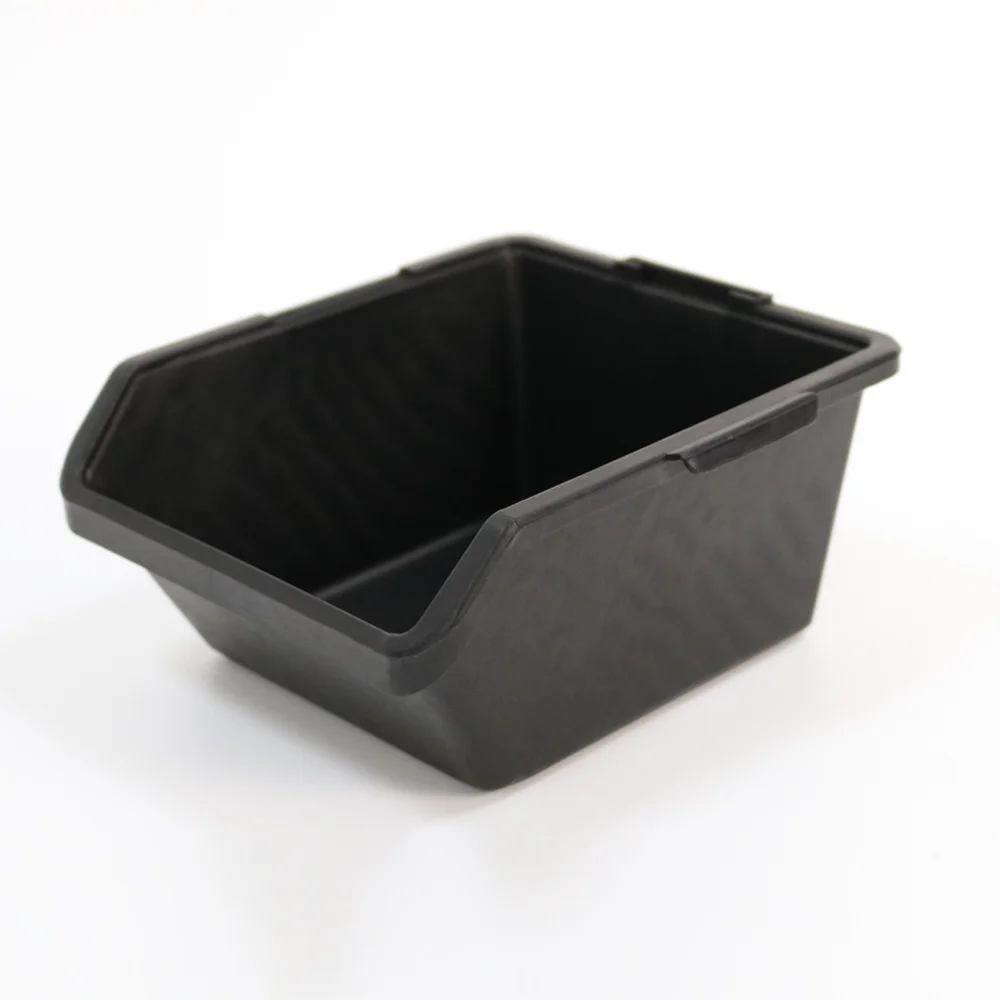 QXR TM1 ESD Bin Nhỏ Đựng Dụng Cụ Thành Phần Hộp SMD Chọn Đen Chống Tĩnh Điện Nhựa