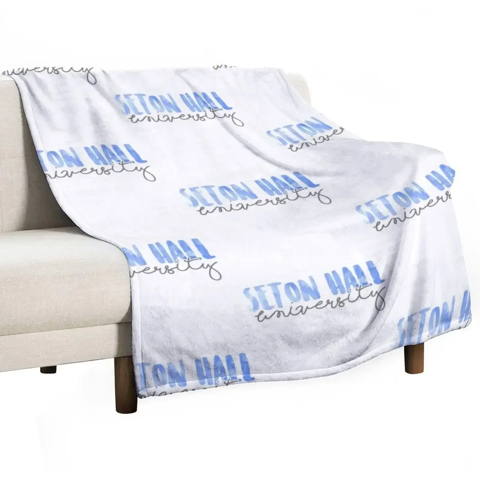 Seton Hall University Throw Blanket Thin Softest Shaggy Blankets