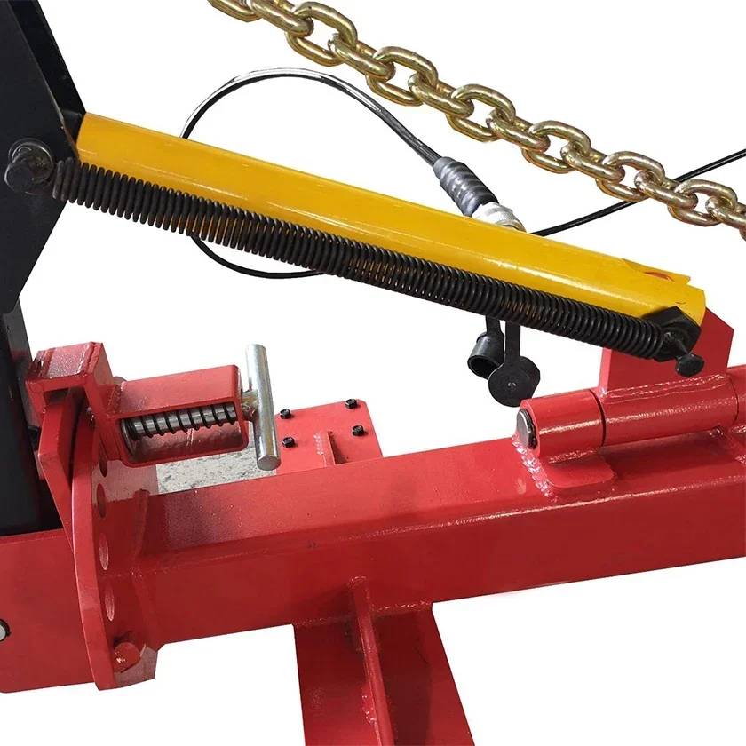 Car chassis frame trolley Car frame pulling machine