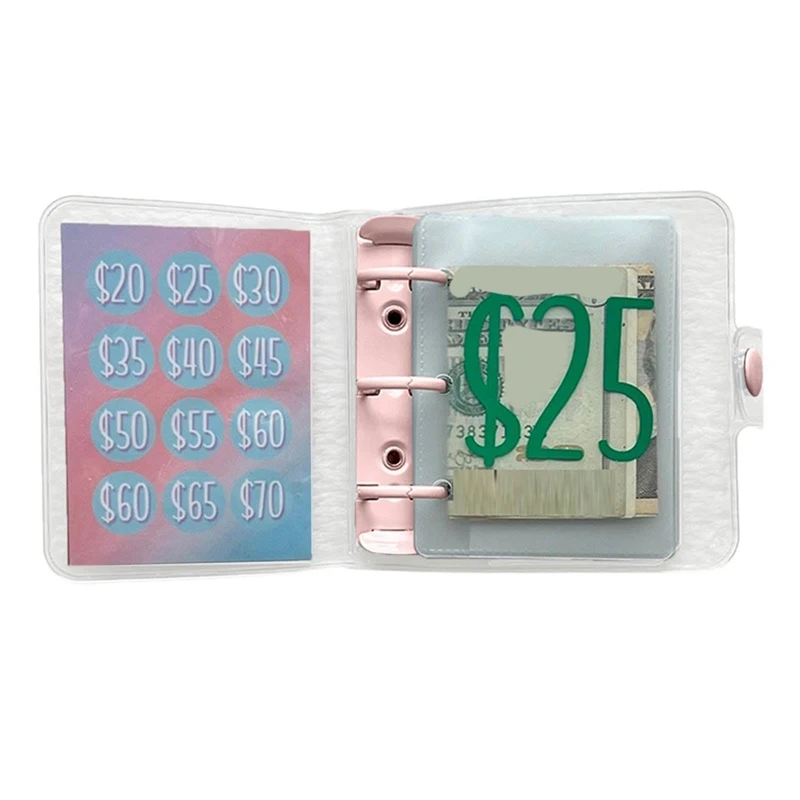 Money Saving Binder Savings Binder Savings Challenges Book With Envelopes, Envelope Savings Challenge