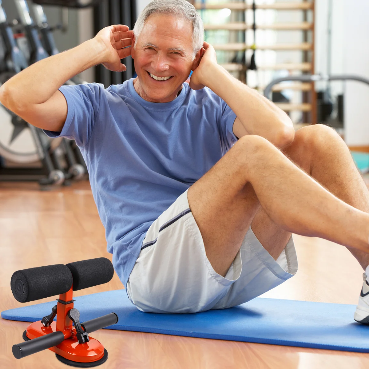 Sit up Bar Core Exercise Abdominal Benches Sit-ups Suction Cups Waist and Abdomen