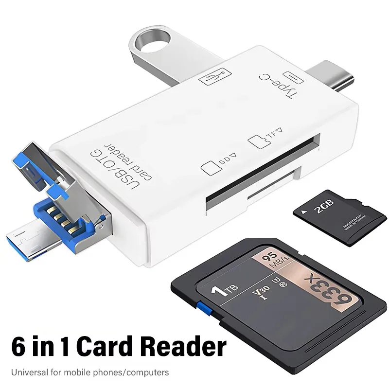 6-In-1 Card Reader …