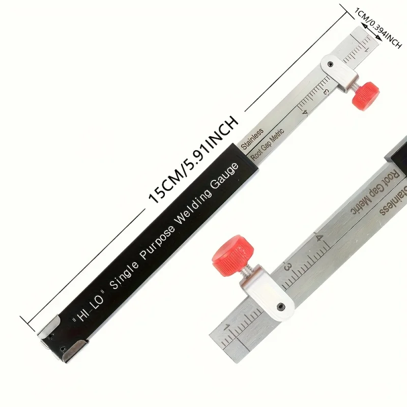 Welding Gauge Internal Measuring Instrument Welding Inspection Gauge Weld Gauge  Inch Reading
