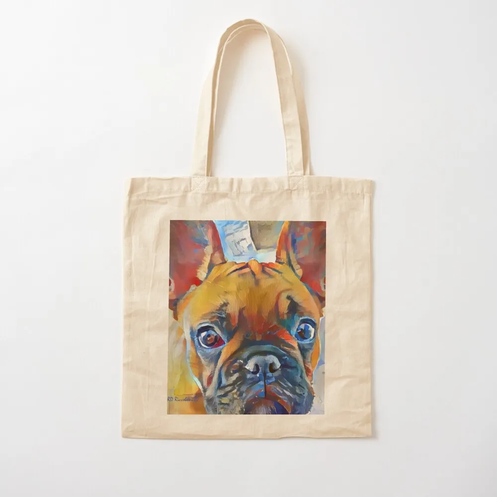 

Frenchie by RD Riccoboni - French Bulldog Tote Bag