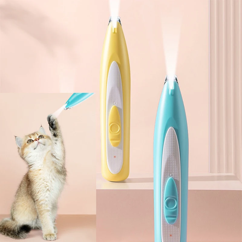 Pet Foot Electric Pushing Scissors Cat Foot Shaver Special Dog Hair Shaver Fader Electric Mute Cat Claw Pedicure Artifact