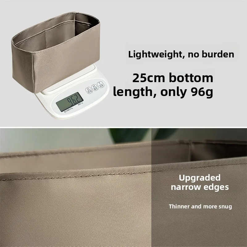 

Naimei Hui Ophidia Floral Underarm Bag Inner Storage Organizer Lightweight Nylon Pure Color Home Storage Cosmetic Bag