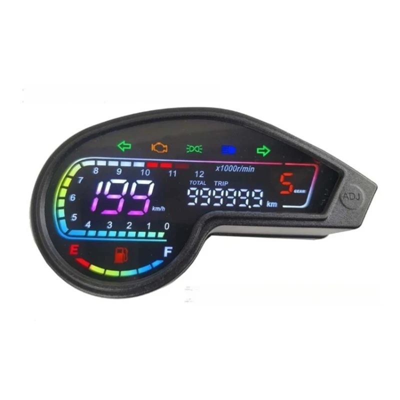 Digital Display Speedometer Instrument Cluster Panel for DM150 DM200 DM250 XR150 XR150L XR190L with Enhanced Durability