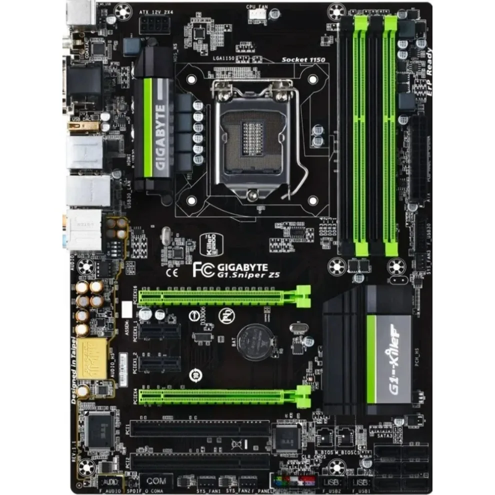 

Используется для Gigabyte G1.Sniper Z5 B5 H6 основная плата B85 H97 Z87 Поддержка LGA1150 четвертого поколения I74790K