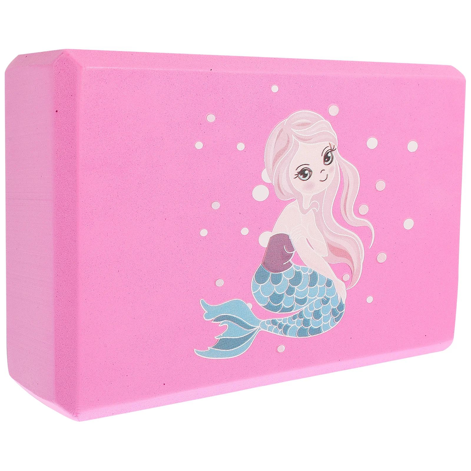 

1pc Yoga Inch High Density Foam Eva Lightweight Non-Slip Yoga Training Brick For Stretching Hips Back Shoulders Chest