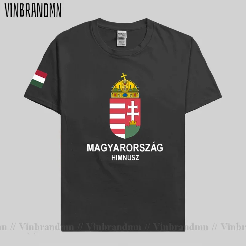 Hungary Hungarian men t shirts fashion jerseys nation team cotton t-shirts sporting clothing tees country flags HUN HU