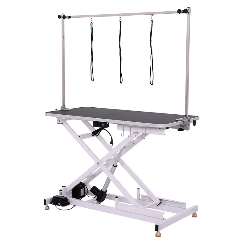Professional Pet Grooming Station For Dogs With Adjustable Height And Enhanced Stability
