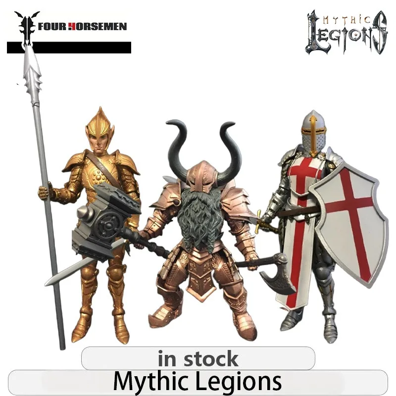 

Four Horsemen Studios Genuine Mythic Legions Series Cave Dwarves，elf，Delphina Movable Finished Product Model American Model