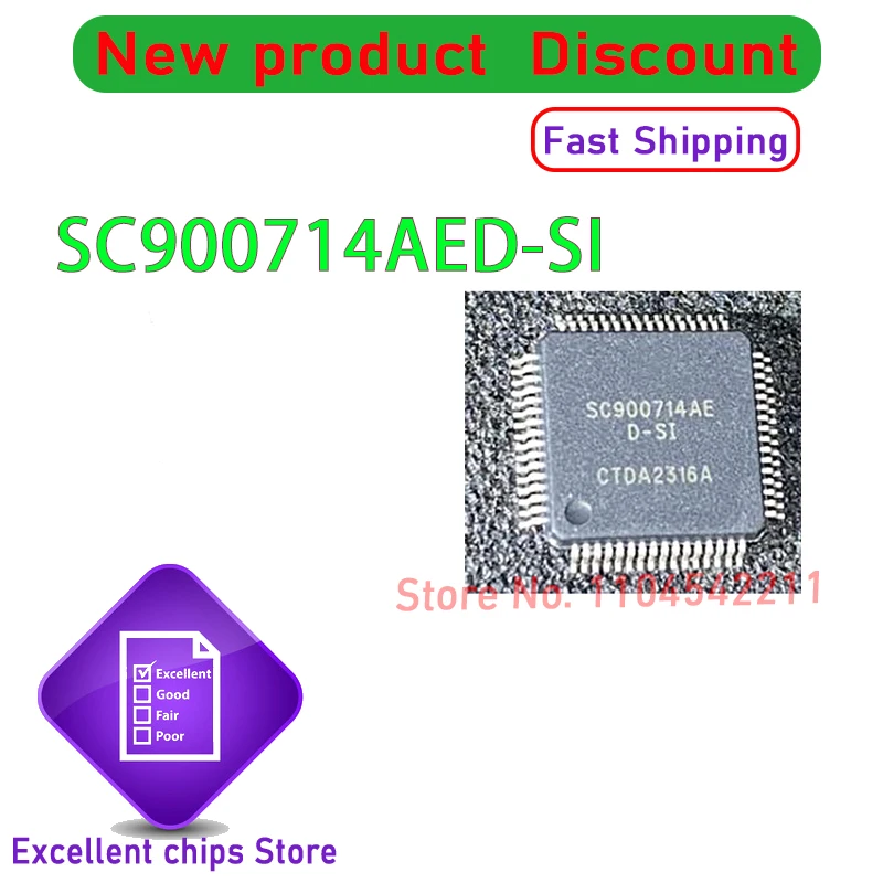 SC900714AE D-SI SC900714AED-SI QFP64 SC900714 LQFP64