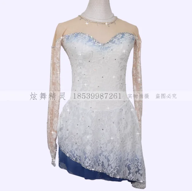 

Customized Children's Adult Women's Figure Skating Performance Dress