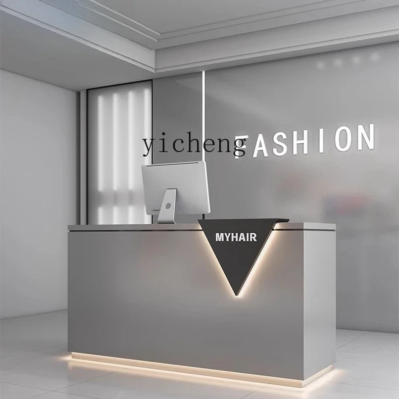 

TWR Front Desk Cashier Counter Simple Modern Clothing Store Bar Cabinet