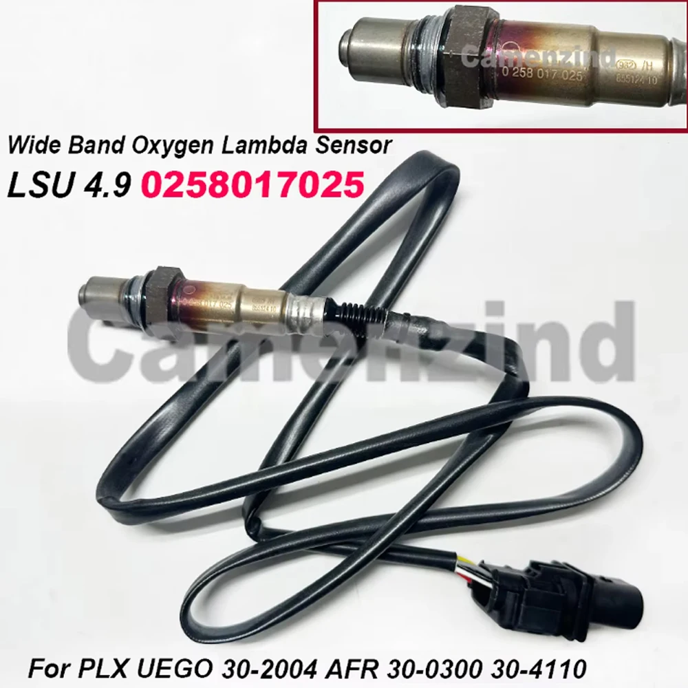 

0258017025 LSU 4.9 Lambda Wide Band O2 Oxygen Sensor 17025 Air Fuel Ratio Sensor For UEGO 30-4110 30-0300 30-2004